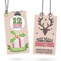 Christmas Sales Hang Tags