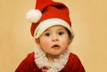 Christmas Santa Baby Royalty Free Stock Photo