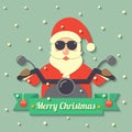 Christmas Santa Claus background Royalty Free Stock Photo