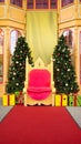 Christmas and Santa stage