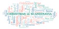 Christmas In Scandinavia word cloud