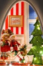 Christmas Scene Royalty Free Stock Photo