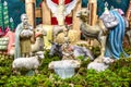 Christmas Scene - Nacimiento Royalty Free Stock Photo