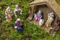 Christmas Scene - Nacimiento Royalty Free Stock Photo