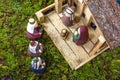 Christmas Scene - Nacimiento Royalty Free Stock Photo