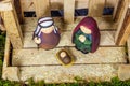 Christmas Scene - Nacimiento Royalty Free Stock Photo