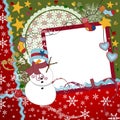 Christmas Scrapbook Layout