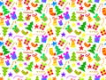 Christmas seamless background. New Year pattern