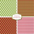 Christmas seamless backgrounds