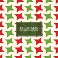 Christmas seamless colorful star pattern. Bright xmas retro background. Endless creative cloth texture.