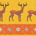 Christmas seamless pattern.