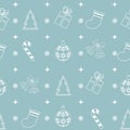 Christmas seamless pattern