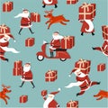 Christmas seamless pattern