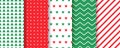 Christmas seamless pattern. Vector illustration. Xmas textures