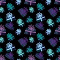 Christmas seamless present pattern for new year gifts and birthday fabrics and notebooks and kids and wrapping paper