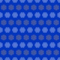 Christmas seamless wrapping paper - snowflakes