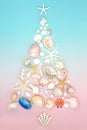 Christmas Seashell Tree for the Southern Hemisphere