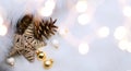 Christmas season background with christmas holidays decorat Royalty Free Stock Photo