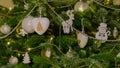 The Christmas season and Decko for Christmas tree for Christmas Royalty Free Stock Photo