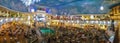 Christmas Season interior view of Intu Trafford Center, Leisure complex and haute couture shopping destination in the metropolitan Royalty Free Stock Photo