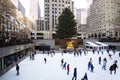 Christmas Season at Rockefeller Center NYC Royalty Free Stock Photo