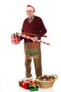 Christmas Senior Royalty Free Stock Photo
