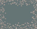 Christmas sequin styled mock-up desktop image with a grey background