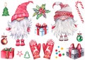 Christmas set of Scandinavian nissers