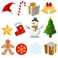 Christmas Set vector