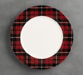 Christmas Shall We Holiday Dessert Plates - Simple Sketch Dinnerware Collection - Image
