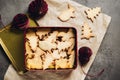 Christmas shaped gingerbread cookies