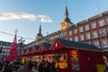 Christmas shopping in Puerta del Sol boulevard