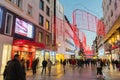 Christmas shopping in Puerta del Sol boulevard