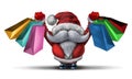 Christmas Shopping Spree Royalty Free Stock Photo