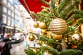 Christmas shopping street Royalty Free Stock Photo