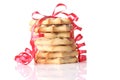 Christmas shortbread cookies Royalty Free Stock Photo