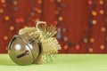 Christmas Sleigh Bell Background Royalty Free Stock Photo