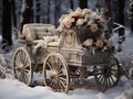 Christmas Sleigh Royalty Free Stock Photo