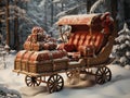 Christmas Sleigh Royalty Free Stock Photo