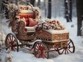 Christmas Sleigh Royalty Free Stock Photo