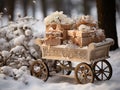 Christmas Sleigh Royalty Free Stock Photo