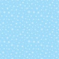 Christmas small snowflake seamless pattern