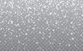 Christmas snow. Falling snowflakes on transparent background. Snowfall. Vector illustration