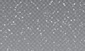 Christmas snow. Falling snowflakes on transparent background. Snowfall. Vector illustration Royalty Free Stock Photo