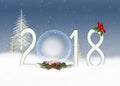 Christmas 2018 snow globe