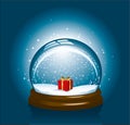 Christmas snow globe