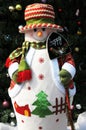 Christmas snow man decoration