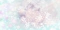 Christmas snow snowflakes pastel gentle - Winter background