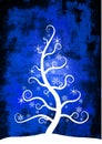 Christmas Snow Tree Royalty Free Stock Photo