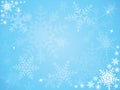 Christmas snowflake background Royalty Free Stock Photo
